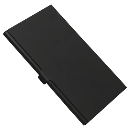 3SD Aluminum Alloy Memory Card Case Card Box Holders, Silver, Black