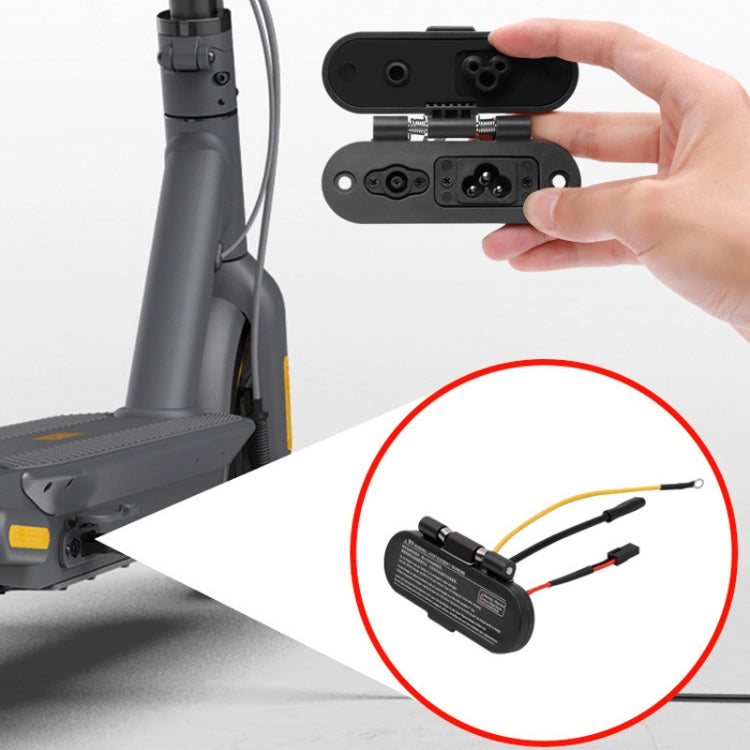 For Ninebot Max G30 Electric Scooter Charging Port Assembly, X0117 Charging Port Assembly