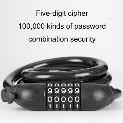 Mountain Bike Riding Anti-theft Key Combination Lock, Upgrade Positioning
