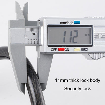 Mountain Bike Riding Anti-theft Key Combination Lock, Upgrade Positioning