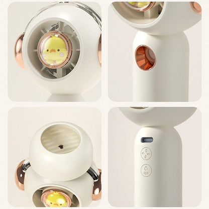 Without Blade Spray Handheld Children Small Fan