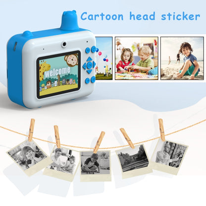 IPS 2.36 inch LED HD Display 1080P Childrens Camera Thermal Printing Instant Camera