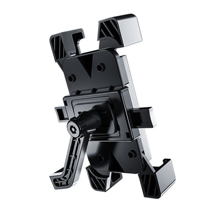 Shockproof Motorcycle Mobile Phone Holder Outdoor Bike Navigation Holder, Rearview Mirror, Handlebars
