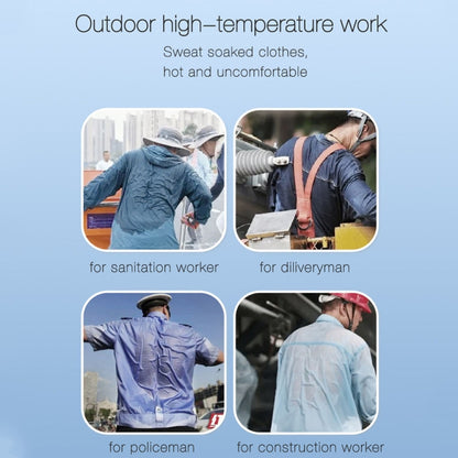 Outdoor Portable Waist High Wind Leafless Hanging Neck Fan With Power Function, MH01 (Deep Space Gray), MH01 (Time Wind Blue)