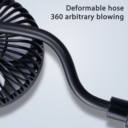 12V/24V High Wind Cooling USB Car Cup Holder Single Head Fan