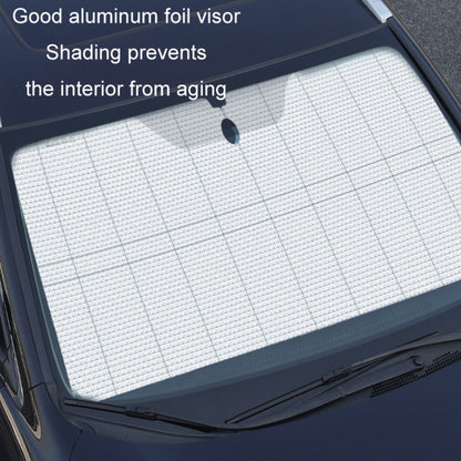 Car Front Windshield Sun Protection Heat Insulation Foldable Sunshade, 130x70cm, 140x70cm, 140x75cm