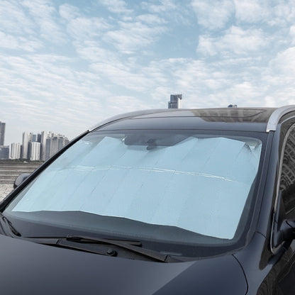 Car Front Windshield Sun Protection Heat Insulation Foldable Sunshade, 130x70cm, 140x70cm, 140x75cm