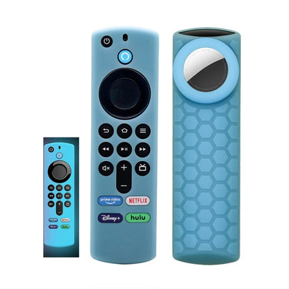 2pcs Remote Control Case For Amazon Fire TV Stick 2021 ALEXA 3rd Gen With Airtag Holder
