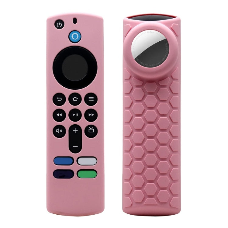 2pcs Remote Control Case For Amazon Fire TV Stick 2021 ALEXA 3rd Gen With Airtag Holder