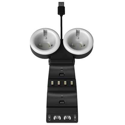 Iplay HBP-301 For PS5 / PS VR MOVE Controller Handle Dual Seat Charger 4 In 1 Charger, HBP-301