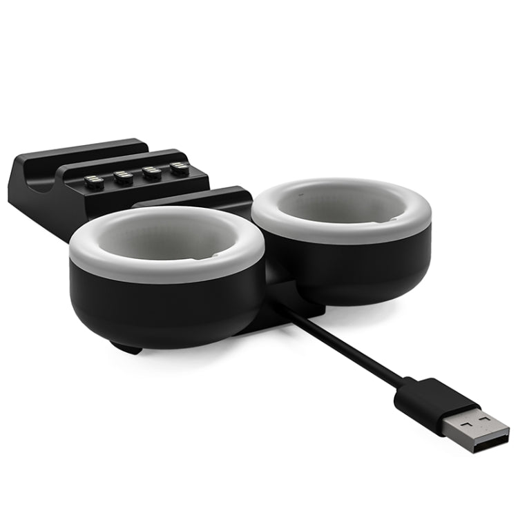 Iplay HBP-301 For PS5 / PS VR MOVE Controller Handle Dual Seat Charger 4 In 1 Charger, HBP-301