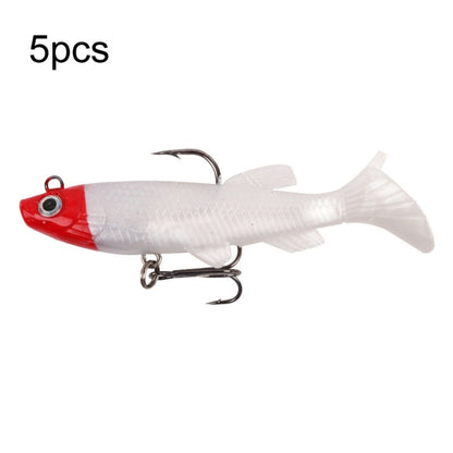 5pcs Roadrunner Soft Lures Leadheads Luminous Lures, Red White T Tail, Pink  T Tail, Blue  T Tail, Green  T Tail, Yellow  T Tail, White T Tail, Black T tail, Red Luminous Reel Tail, Blue Reel Tail, Green Reel Tail, Pink Reel Tail, Red Reel Tail...