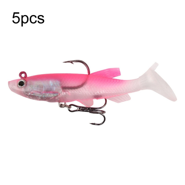 5pcs Roadrunner Soft Lures Leadheads Luminous Lures, Red White T Tail, Pink  T Tail, Blue  T Tail, Green  T Tail, Yellow  T Tail, White T Tail, Black T tail, Red Luminous Reel Tail, Blue Reel Tail, Green Reel Tail, Pink Reel Tail, Red Reel Tail...