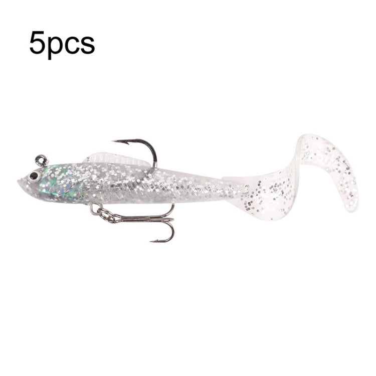 5pcs Roadrunner Soft Lures Leadheads Luminous Lures, Red White T Tail, Pink  T Tail, Blue  T Tail, Green  T Tail, Yellow  T Tail, White T Tail, Black T tail, Red Luminous Reel Tail, Blue Reel Tail, Green Reel Tail, Pink Reel Tail, Red Reel Tail...