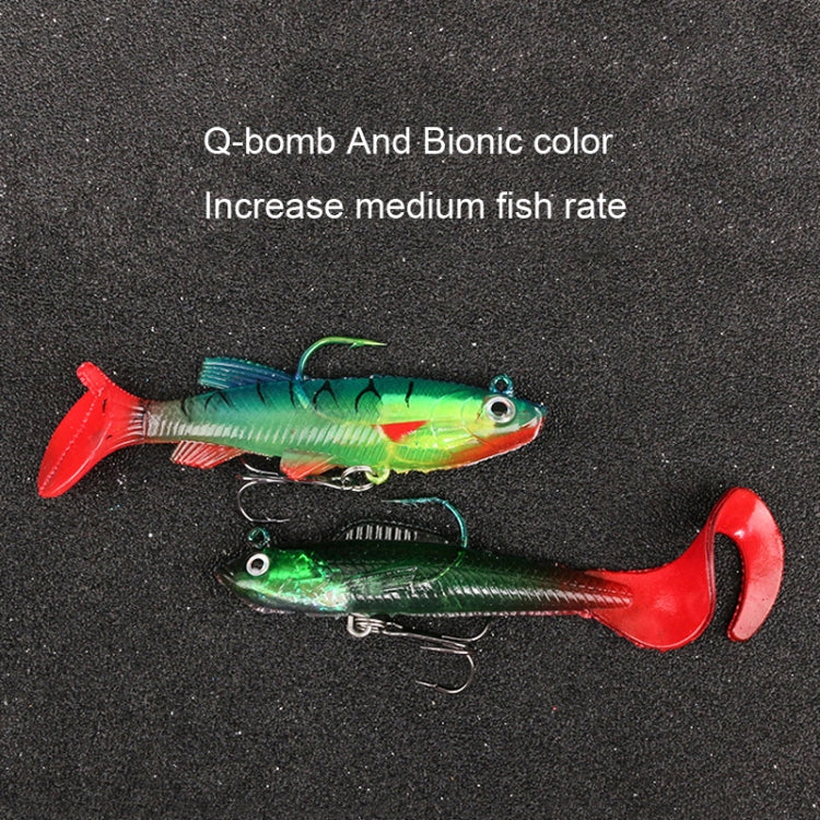 5pcs Roadrunner Soft Lures Leadheads Luminous Lures, Red White T Tail, Pink  T Tail, Blue  T Tail, Green  T Tail, Yellow  T Tail, White T Tail, Black T tail, Red Luminous Reel Tail, Blue Reel Tail, Green Reel Tail, Pink Reel Tail, Red Reel Tail...