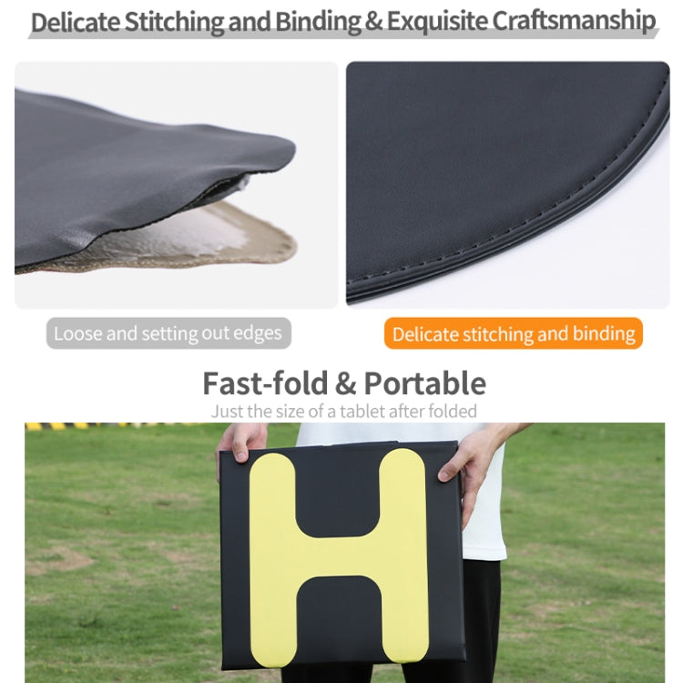 Sunnylife TJP10 110cm Hexagonal Double-Sided Folding With Ground Spikes Drone Universal Apron, 110cm