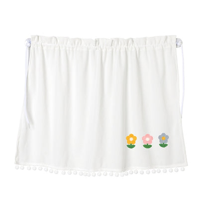 Car Sun Protection Blackout Curtain Cartoon Sunshade Curtain, Five Sunflowers, One Sun Flower, Yellow Pink Blue Flower, Green Blue Red Flower, Five Sun Flowers 1, Five Sun Flowers 2, Light Board White Curtain