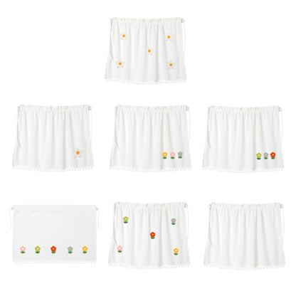 Car Sun Protection Blackout Curtain Cartoon Sunshade Curtain, Five Sunflowers, One Sun Flower, Yellow Pink Blue Flower, Green Blue Red Flower, Five Sun Flowers 1, Five Sun Flowers 2, Light Board White Curtain
