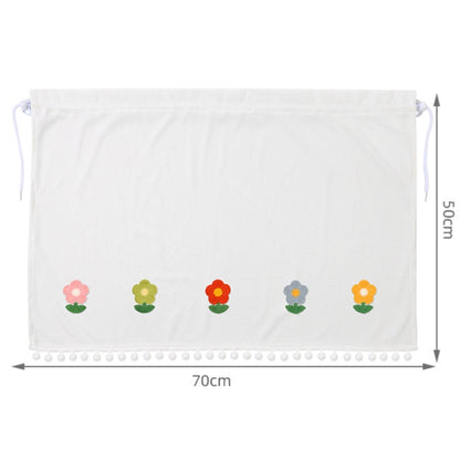 Car Sun Protection Blackout Curtain Cartoon Sunshade Curtain, Five Sunflowers, One Sun Flower, Yellow Pink Blue Flower, Green Blue Red Flower, Five Sun Flowers 1, Five Sun Flowers 2, Light Board White Curtain