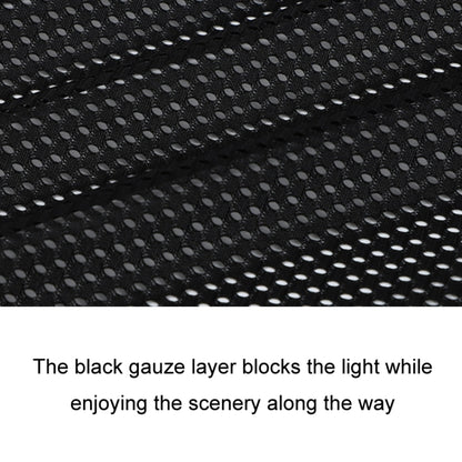 2pcs Car Curtain Sun Protection Mesh Suction Cup Sunshade