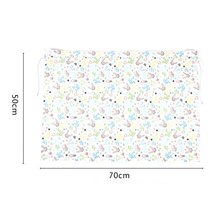 Car Heat Insulation Blackout Cartoon Cotton Sunshade, Rabbit, Striped Blue Rabbit, Coffee Wave Point, Small Floral, Pony, Pink, Blue Flower, Cherry, Long Ears Rabbit
