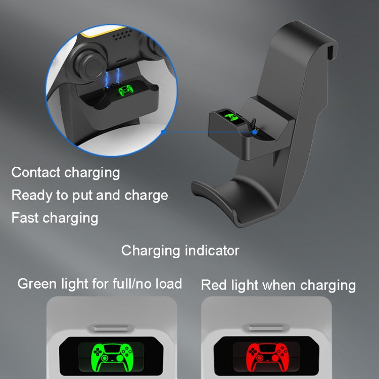 iplay HBP-293 For PS5 Suspension Handle Charging Seat Headphone Storage Hook Game Console Hanger, HBP-293