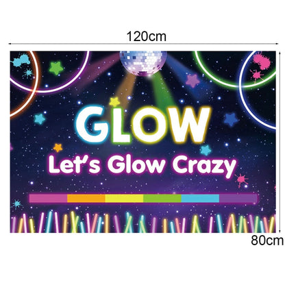 80x120cm Rendering Colorful Graffiti Birthday Party Decoration Backdrop Photography Background Cloth
