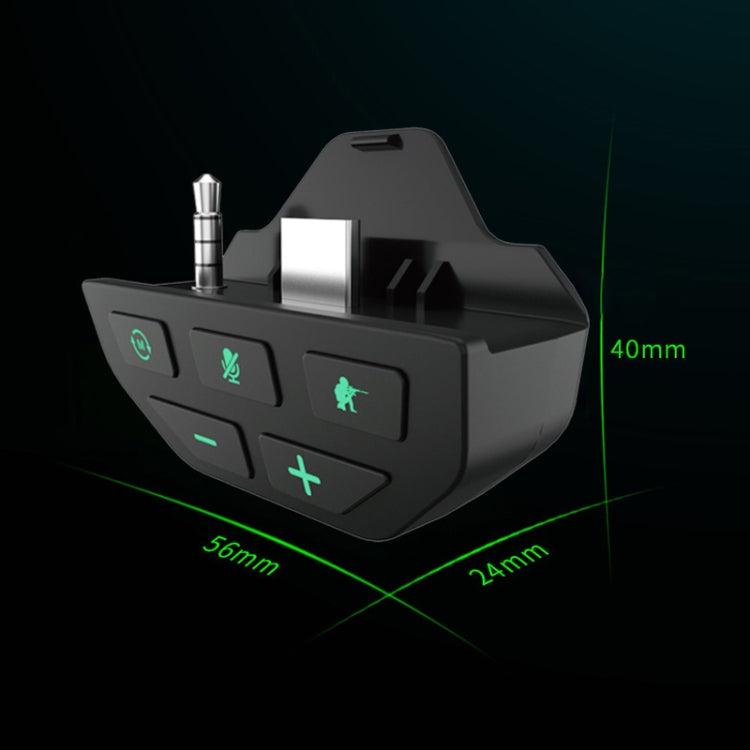 Iplay For XBOX ONE S/XBOX Series X Headphone Audio Adapter, White, Black
