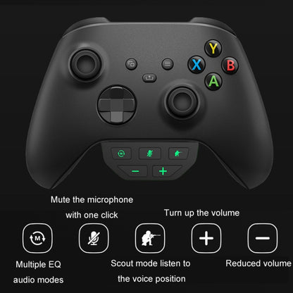Iplay For XBOX ONE S/XBOX Series X Headphone Audio Adapter, White, Black