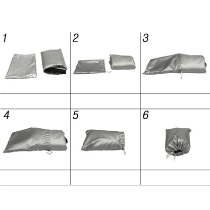 190T Motorcycle Rain Covers Dustproof Rain UV Resistant Dust Prevention Covers, M, L, XL, XXL, XXXL, XXXXL