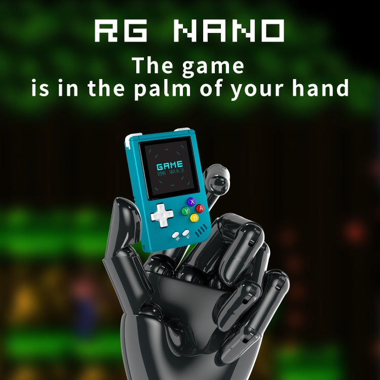ANBERNIC RG Nano  1.54-Inch IPS Linux System Classic Pocket Retro Game Console, 64G 8000 Games, 128G 5000 Games