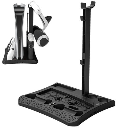 iplay HBP-270 For Sony PS5 Multifunctional Host Heat Dissipation Charging Base with Storage Rack, HBP-270