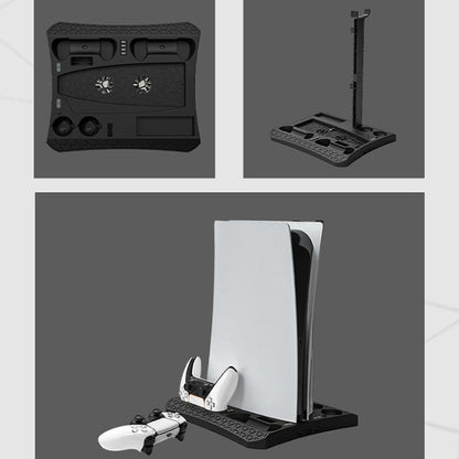 iplay HBP-270 For Sony PS5 Multifunctional Host Heat Dissipation Charging Base with Storage Rack, HBP-270