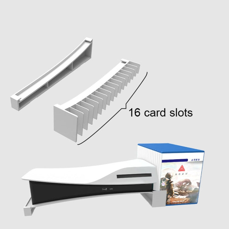 Iplay HBP-393 For Sony PS5 Optical Drive / Digital Version Host Horizontally Placed Bracket With Disc Slot