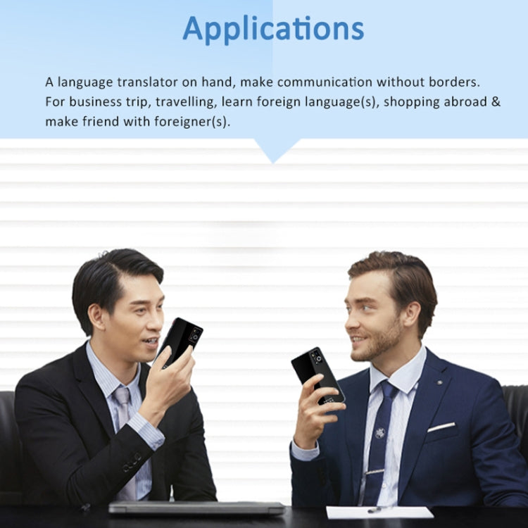 P40 Multi-country Smart Translator Simultaneous Interpretation Photo Offline Translation Recording to Translation, P40 (Black), P40 (White)