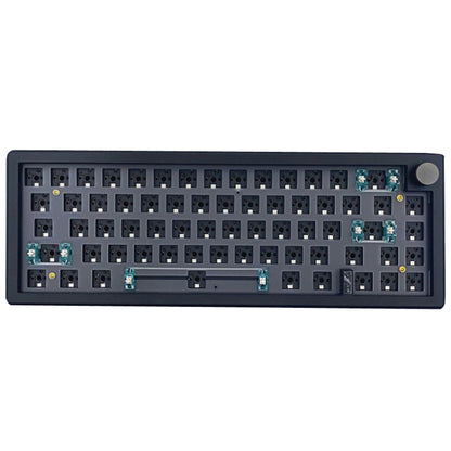 67 Keys Three-mode Customized DIY With Knob Mechanical Keyboard Kit Supports Hot Plug RGB Backlight, White, Black, Claret, Purple, Green, Blue