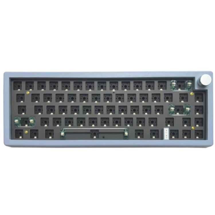 67 Keys Three-mode Customized DIY With Knob Mechanical Keyboard Kit Supports Hot Plug RGB Backlight, White, Black, Claret, Purple, Green, Blue