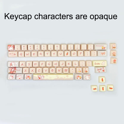 148 Keys MDA Height 5-sided Heat Rise PBT Mechanical Keyboard Keycaps, 148 Keys Blue, 148 Keys Green