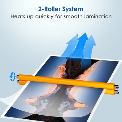 FN333 A4 Photo Laminating Machine With Hot And Cold Mode, Set 1, Set 2, Set 3, Set 4