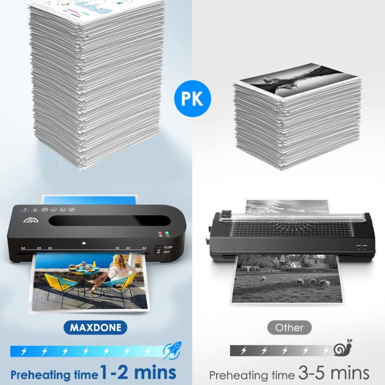 FN333 A4 Photo Laminating Machine With Hot And Cold Mode, Set 1, Set 2, Set 3, Set 4