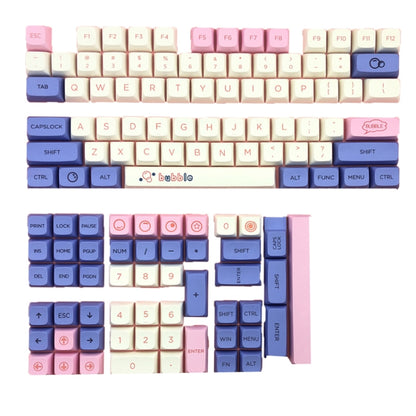 Sublimation Mechanical Keyboard PBT Keycaps, Micromio 125 Keys, Matcha 124 Keys, Bee Milk 140 Keys, Plastic 128 Keys, Planet 126 Keys, Revelation 125 Keys, Fandai 126 Keys, Bubble 127 Keys
