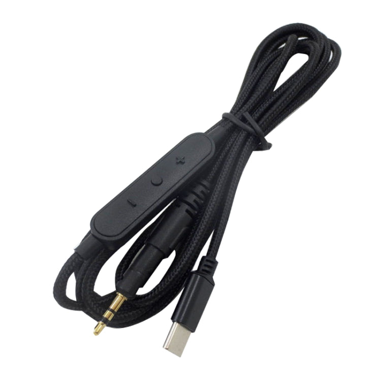 For M40X / ATH-M50X / M60X / M70X TYPE-C/USB-C Audio Headphone Cable, Style:, ZS0211 Standard Version, ZS0211 Wire Control Version