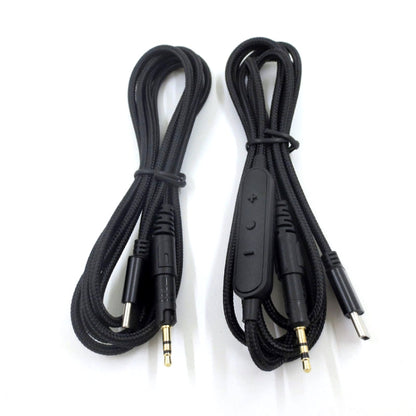 For M40X / ATH-M50X / M60X / M70X TYPE-C/USB-C Audio Headphone Cable, Style:, ZS0211 Standard Version, ZS0211 Wire Control Version