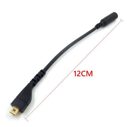 For SteelSeries Arctis 3 5 7 Pro Headphone Sound Card Adapter Cable Audio Cable, ZS0219 A Black