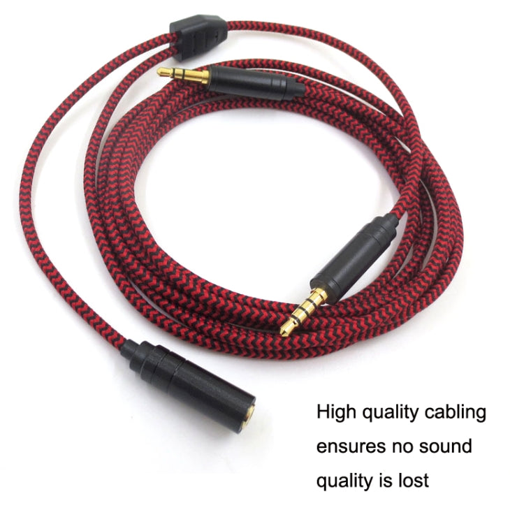 3.5mm Voice Party Live Recording Audio Cable Mobile Game Projection Computer Chat Link Cable, ZS0203 Black, ZS0203 Red Black