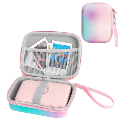 For FUJIFILM Instax Mini EVO / Link2 Printer Hard Shell EVA Storage Bag, Gradient Color