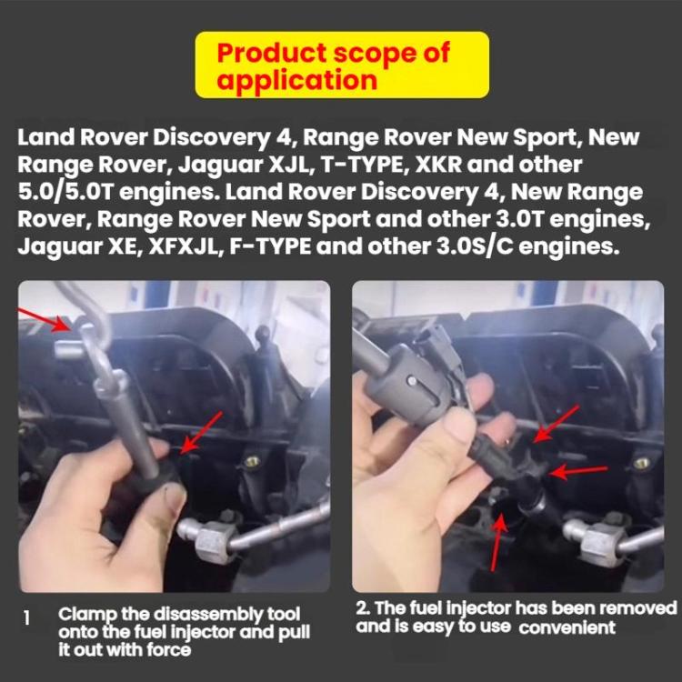 For Land Rover Engine Injector Removal Special Tool, For Land Rover Engine