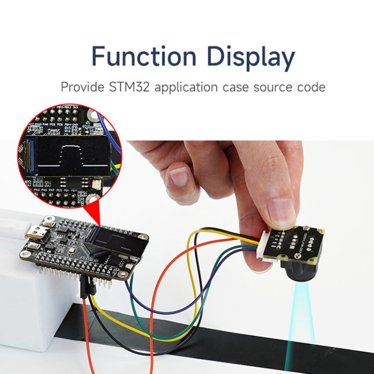 Yahboom Single Column CCD Camera Module Linear Array Sensor, TSL1401, TSL1401+Bracket