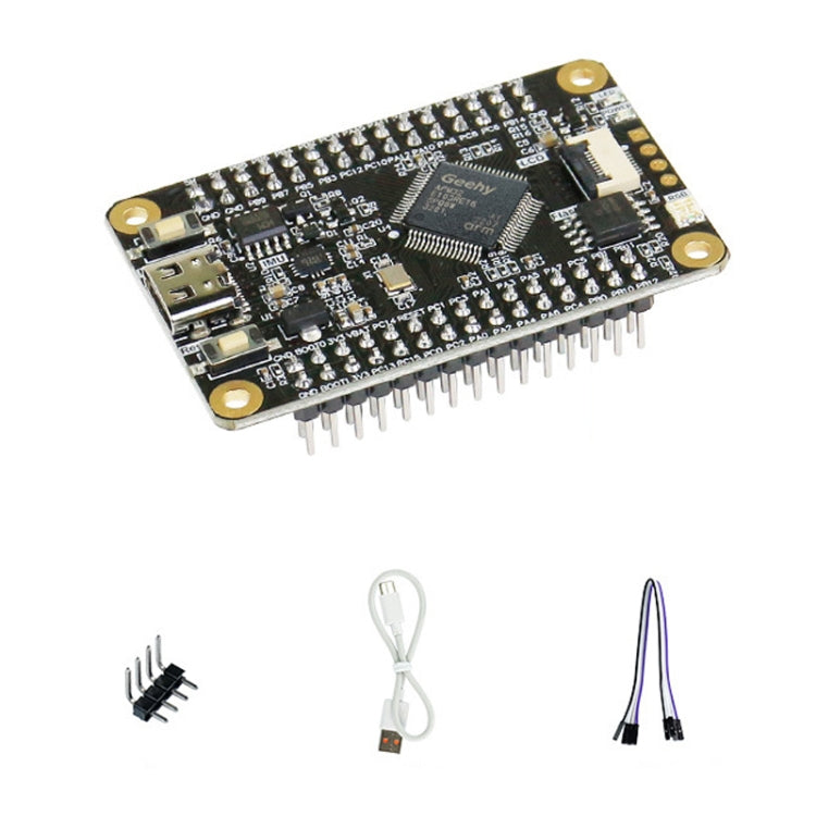Yahboom MCU RCT6 Development Board STM32 Experimental Board ARM System Core Board, STM32F103C8T6, APM32E103RET6, STM32F103RCT6, 0.96 inch TFT Color Screen