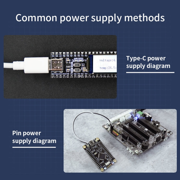 Yahboom MCU RCT6 Development Board STM32 Experimental Board ARM System Core Board, STM32F103C8T6, APM32E103RET6, STM32F103RCT6, 0.96 inch TFT Color Screen